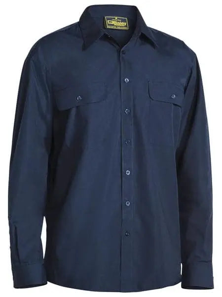Bisley Workwear Permanent Press Shirt Long Sleeve BS6526 - Allsorts Workwear