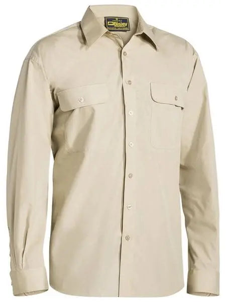 Bisley Workwear Permanent Press Shirt Long Sleeve BS6526 - Allsorts Workwear