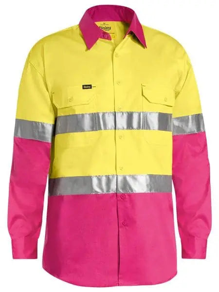Bisley 3M Taped Cool Lightweight Hi Vis Shirt BS6696T - Allsorts Workwear