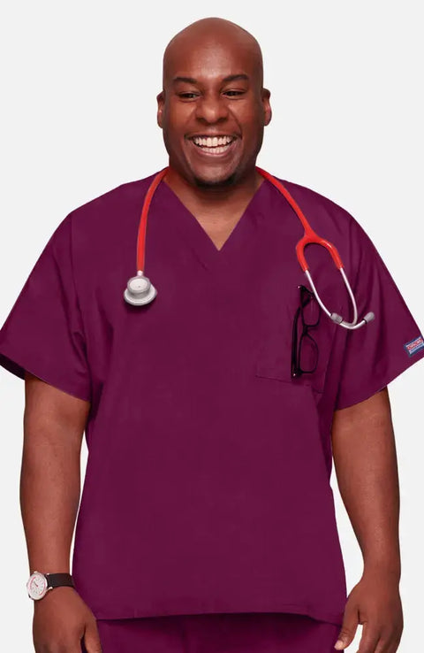 Cherokee Original Unisex V-Neck 2 Pocket Scrub Top 4777 Simply Scrubs Australia
