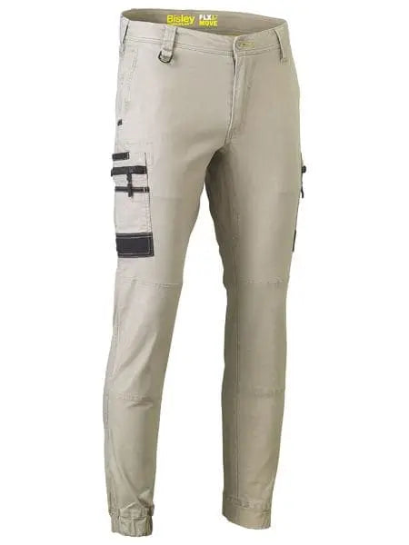 Bisley Flx And Move™ Stretch Cargo Cuffed Pants BPC6334 - Allsorts Workwear