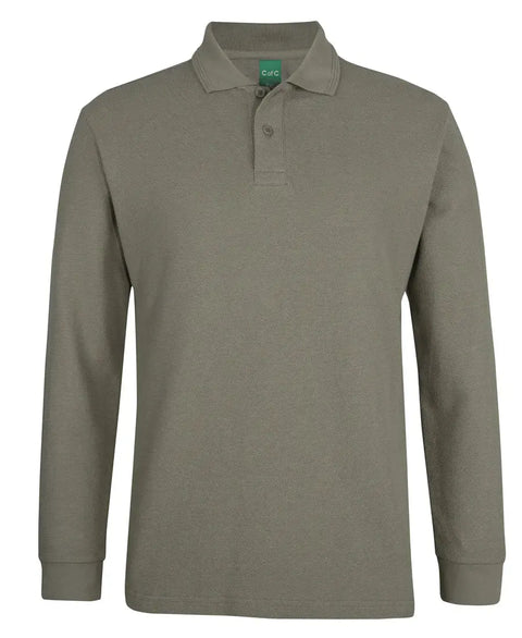 Jb's Popcorn Cotton Long sleeve Polo Shirt 2PCL Jb's Wear