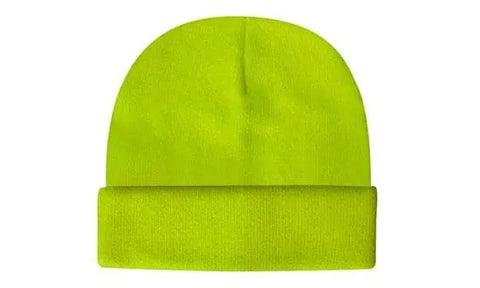 Headwear Hi-vis Knitted Acrylic Beanie X12 - 3028 - Allsorts Workwear