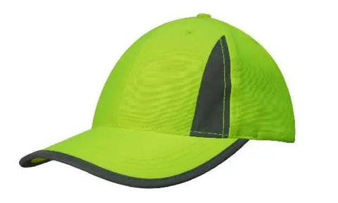 Headwear Luminescent Cap With Reflect Inserts X12 - 3029 - Allsorts Workwear