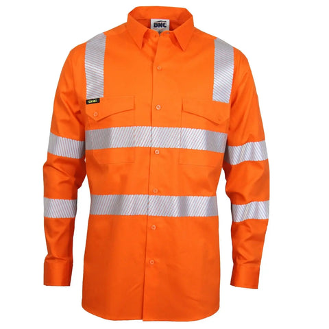 Hvs Segmenttaped Vicrail Shirt - 3643 - Allsorts Workwear
