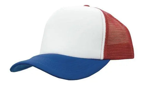 Headwear Panel Nylon Mesh Cap X12 - 3803 - Allsorts Workwear
