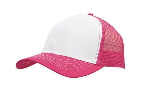 Headwear Mesh Back Breathable P/twill 3819 Caps X12 - 3819 - Allsorts Workwear