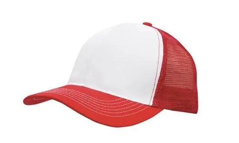 Headwear Mesh Back Breathable P/twill 3819 Caps X12 - 3819 - Allsorts Workwear