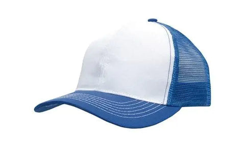 Headwear Mesh Back Breathable P/twill 3819 Caps X12 - 3819 - Allsorts Workwear