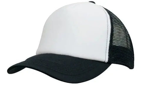 Headwear Kids Mesh Back B/ball Cap X12 - 3822 - Allsorts Workwear