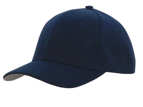 Headwear Prem American Twill Contrast Cap X12 - 3920 - Allsorts Workwear