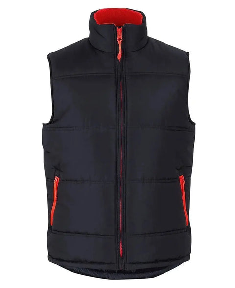 JB's puffer contrast vest 3ACV Metro Workwear.