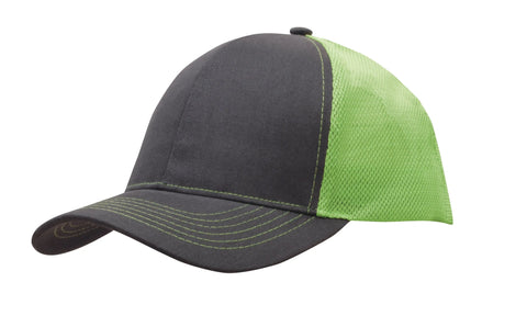 Headwear Bhc With Mesh 2 Tone Cap X12 - 4002 - Allsorts Workwear