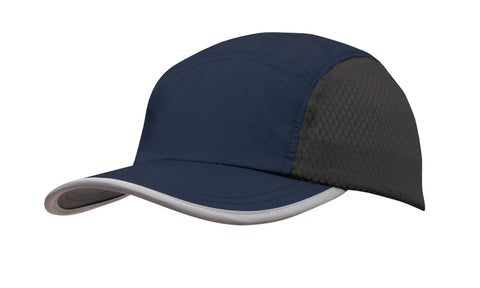 Headwear Sports Ripstop Mesh Sides Cap X12 - 4003 - Allsorts Workwear