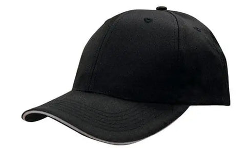 Headwear Beathable P/twill W/sandwich Cap X12 - 4009 - Allsorts Workwear