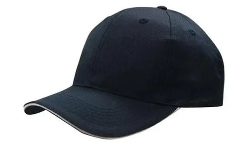 Headwear Beathable P/twill W/sandwich Cap X12 - 4009 - Allsorts Workwear