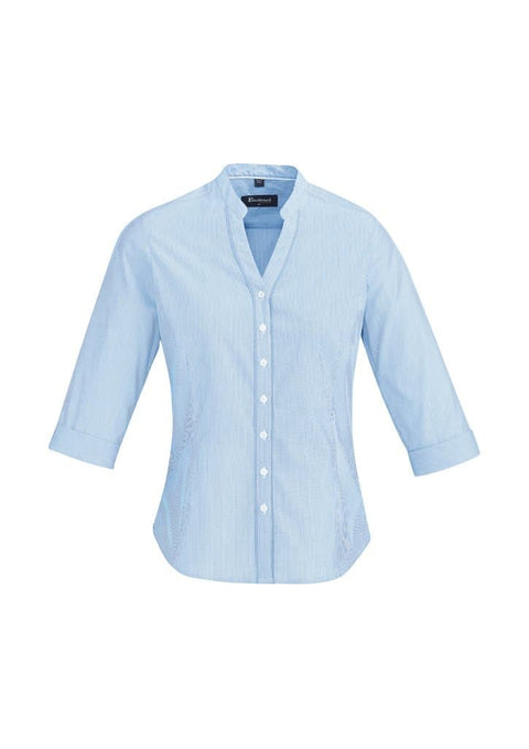 Biz Corporates Bordeaux Womens 3/4 Sleeve Shirt 40114 - Simply Scrubs Australia