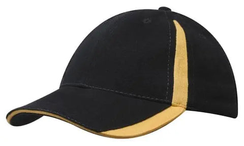 Headwear Bhc W/inserts On Peak & Crown Cap X12 - 4014 - Allsorts Workwear