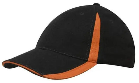 Headwear Bhc W/inserts On Peak & Crown Cap X12 - 4014 - Allsorts Workwear