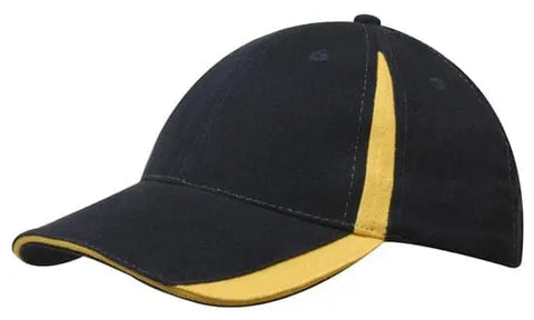 Headwear Bhc W/inserts On Peak & Crown Cap X12 - 4014 - Allsorts Workwear