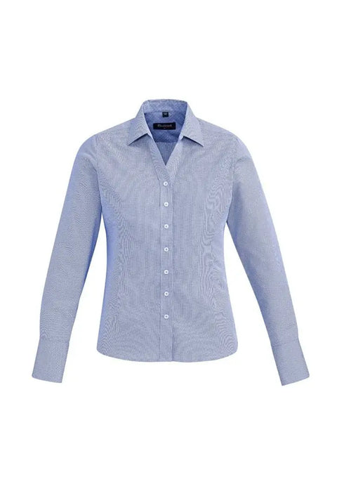 Biz Corporates Hudson Womens Long Sleeve Shirt 40310 - Flash Uniforms