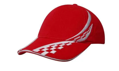 Headwear Checker Embroidery & Sandwich Cap X12 - 4076 - Allsorts Workwear