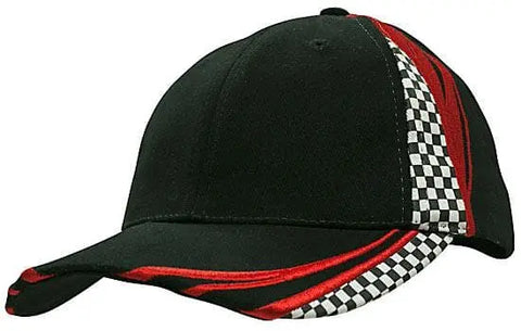 Headwear Checks And Embroidery Cap X12 - 4083 - Allsorts Workwear