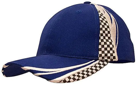 Headwear Checks And Embroidery Cap X12 - 4083 - Allsorts Workwear