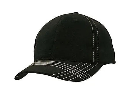 Headwear With Contrast Stitching Cap X12 - 4086 - Allsorts Workwear