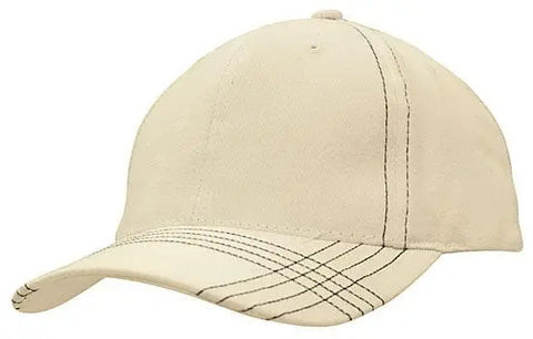 Headwear With Contrast Stitching Cap X12 - 4086 - Allsorts Workwear