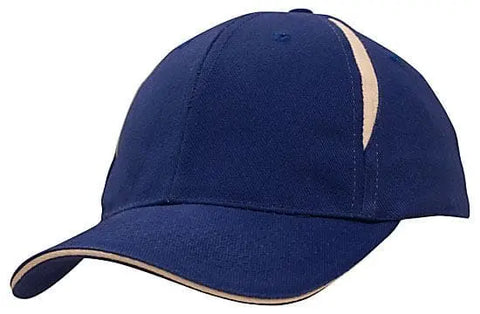 Headwear W/crown Inserts & Sandwich Cap X12 - 4092 - Allsorts Workwear