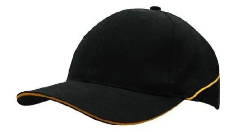 Headwear Cap With Sandwich & Crown Piping X12 - Allsorts Workwear