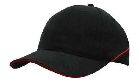 Headwear Cap With Sandwich & Crown Piping X12 - Allsorts Workwear