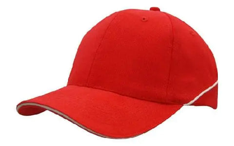 Headwear Cap With Sandwich & Crown Piping X12 - Allsorts Workwear