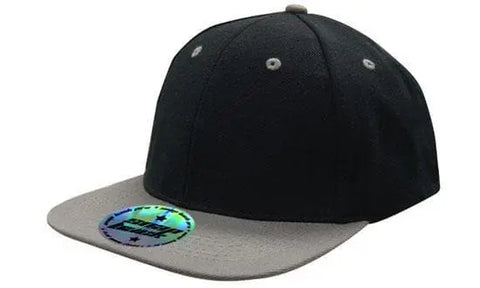 Headwear Two Tone Flat Peak Cap X12 - 4106 - Allsorts Workwear