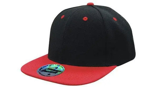 Headwear Two Tone Flat Peak Cap X12 - 4106 - Allsorts Workwear