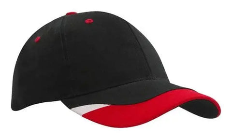 Headwear Bhc W/peak Indent & Print Cap X12 - 4125 - Allsorts Workwear