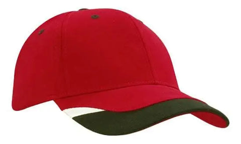 Headwear Bhc W/peak Indent & Print Cap X12 - 4125 - Allsorts Workwear