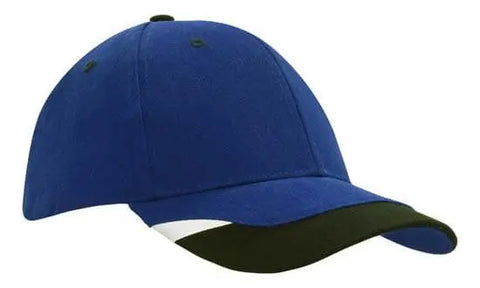 Headwear Bhc W/peak Indent & Print Cap X12 - 4125 - Allsorts Workwear