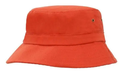 Headwear Bhs Twill Youth's Bucket Hat X12 - 4133 - Allsorts Workwear