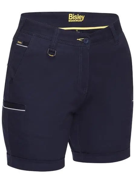 Bisley Women's Stretch Cotton Short BSHL1015 - Allsorts Workwear