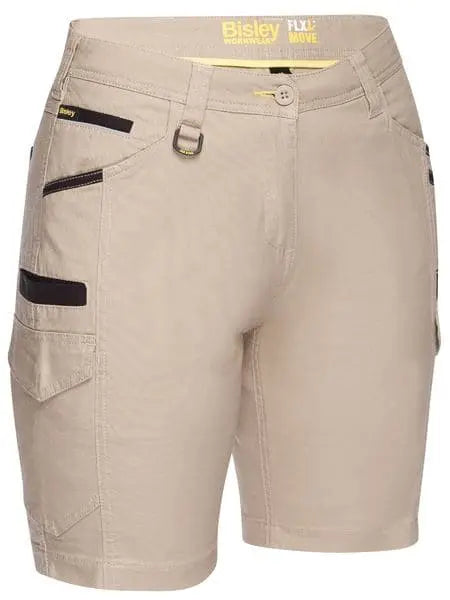 Bisley Women's Flx & Move™ Cargo Short BSHL1044 - Allsorts Workwear