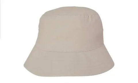 Headwear Bucket Hat With Sandwich Trim Brushed Heavy Sports Twill *no Sandwich* X12 - Allsorts Workwear