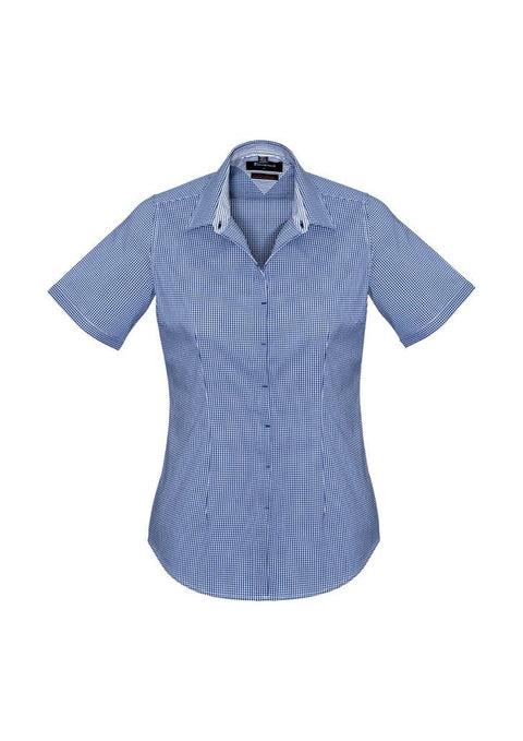 Biz Corporates Newport Womens Short Sleeve Shirt 42512 - Flash Uniforms