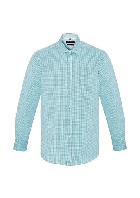 Biz Corporates Newport Mens Long Sleeve Shirt 42520 - Flash Uniforms