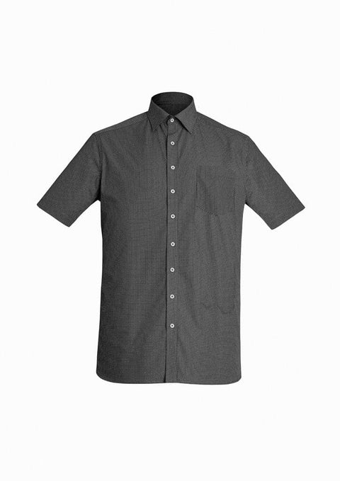 Biz Corporates Oscar Mens Short Sleeve Shirt 44522 - Flash Uniforms
