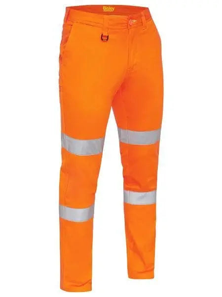 Bisley Taped Biomotion Stretch Cotton Drill Pants BP6008T - Allsorts Workwear
