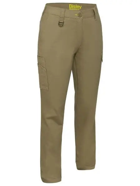 Bisley Women's Stretch Cotton Cargo Pants BPLC6008 - Allsorts Workwear