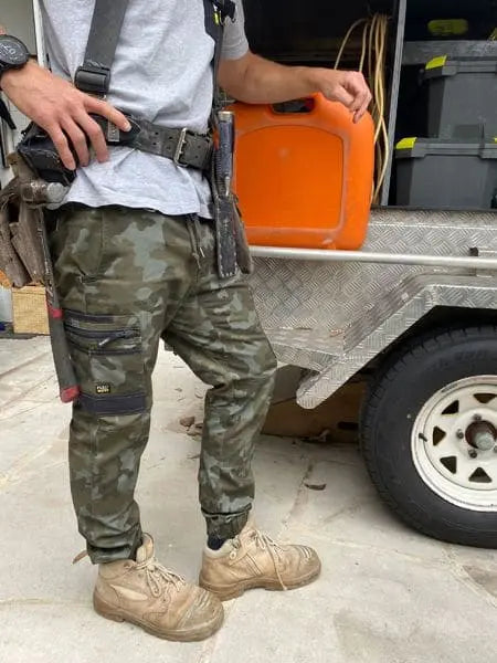 Bisley Flx And Move™ Stretch Camo Cargo Pants BPC6337 - Allsorts Workwear