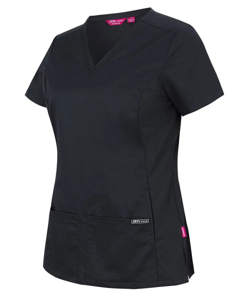 Jb's Ladies Premium Stretch Panel Scrub Top 4SUT1 - Allsorts Workwear